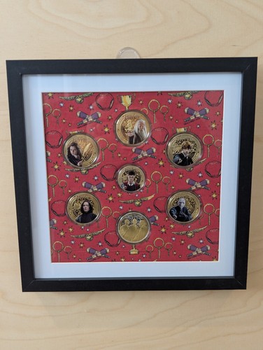 Harry potter gold plated coin - harry,