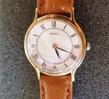 Seiko Vintage Ladies Watch Jan 1997 New Strap & Battery Fully Working
