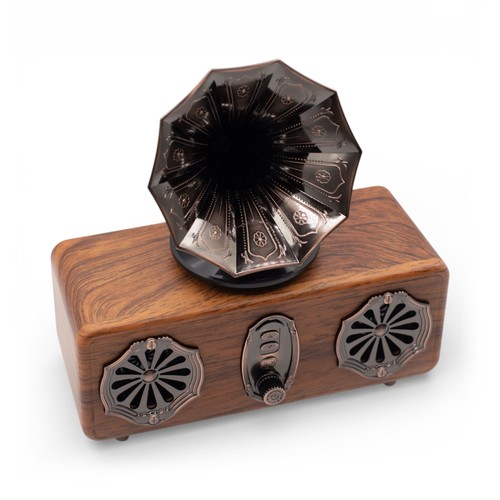 Retro mini double gramophone - double,