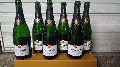 Xtaittinger champagne empty - 6,