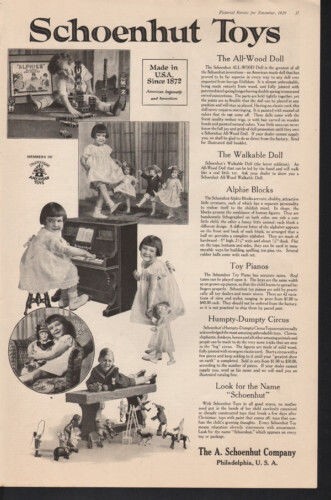 1920 schoenhut toy walk - 1920,