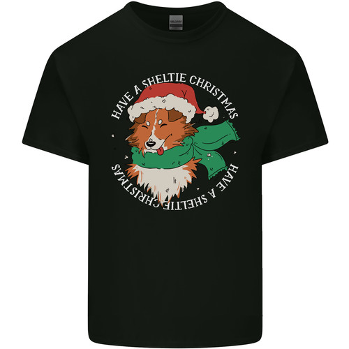 Sheltie dog christmas mens - dog,