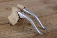 Sun Aluminium Non Aero Brake Levers White Hoods Vintage Retro Road Racing Bike