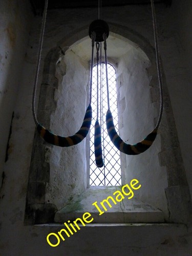 Photo 6x4 bell ropes up - photo,