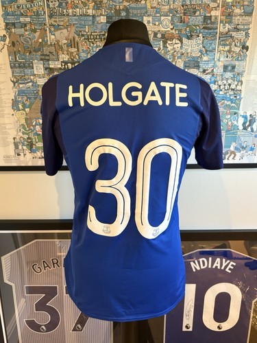 Mason holgate match worn shirt - worn,