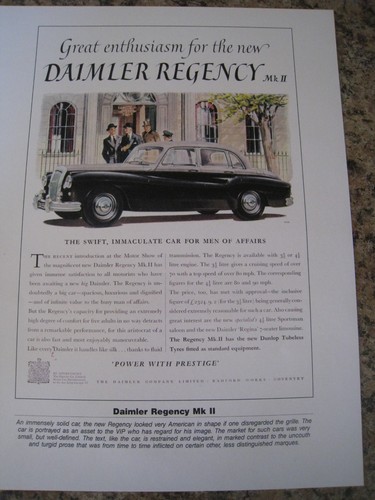 Daimler regency mkii - regency,