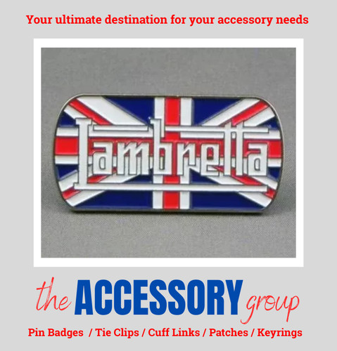 Brand new lambretta union jack - new,