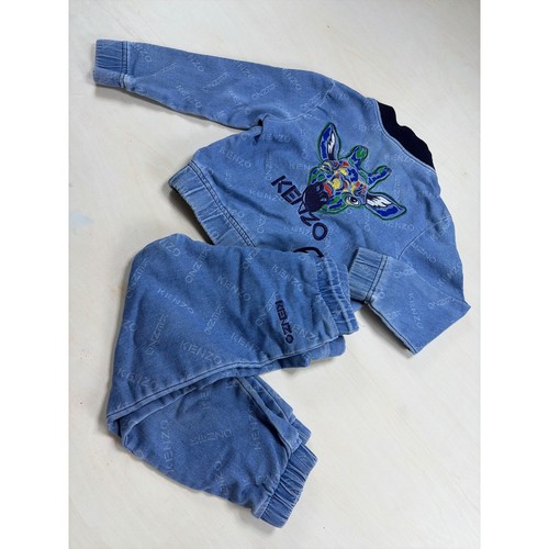Kenzo kids blue denim - kenzo,