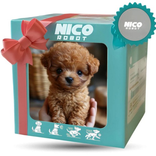 Realistic robot puppy - my,