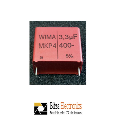 Wima 3uf 400v metallized - 3.3uf,