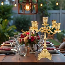 5 Arm Candelabra Table