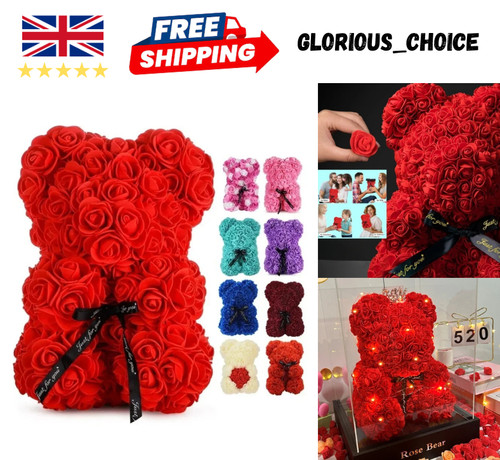 Eternal rose teddy - rose, bear