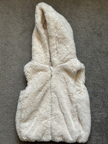 Nutmeg girls cream fluffy faux - nutmeg,