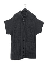 N.Peal Women's Cardigan S Grey