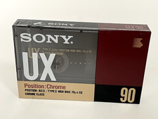 Sony UX90 Cassette, new &