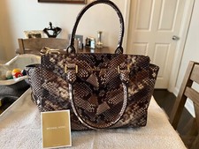 Michael Kors leather snake