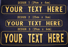 Large Personalised Embroidered