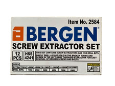 Bergen 12pc Screw and Bolt Extractor Set