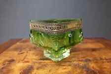 Pentti Sarpaneva Vase Green Glass MCM Scandinavian Art  Turun Hopea Maljakko