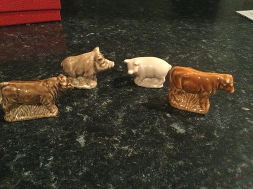 Wade whimsies brown cows - 2,