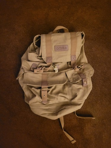 Gootium canvas backpack - gootium,