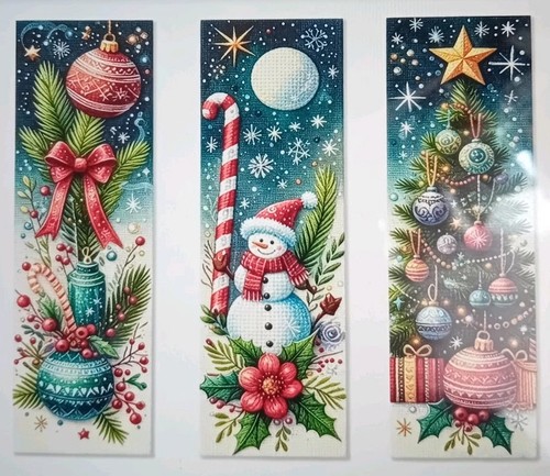 Pre printed cross stitch kit - cross,