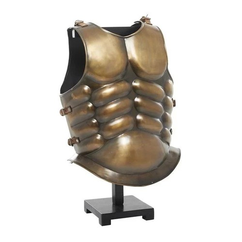 Bronze metal medieval armour - medieval,