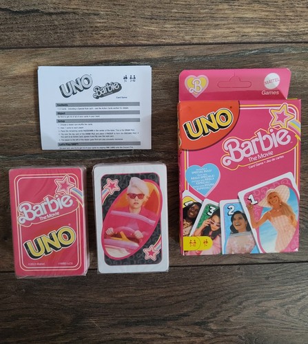 Uno barbie the - barbie, game