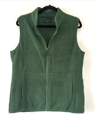 Fuinloth green fleece - fleece, gilet