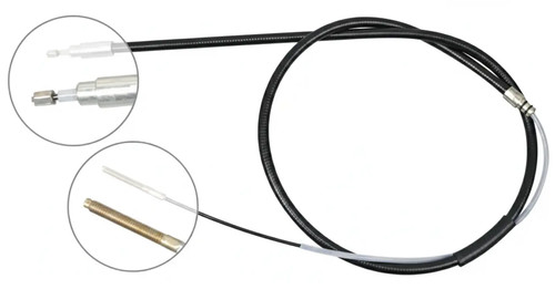 Handbrake cable disc - handbrake,
