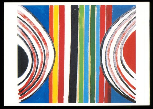 Unused modern art card - , sir