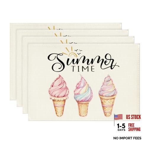 Ice cream sun summer - cream,
