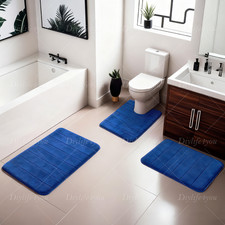 Memory Foam Bath Mat Non Slip