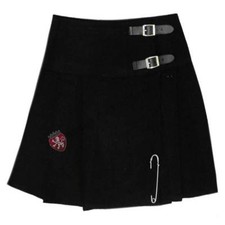 Scottish Ladies Black Tartan