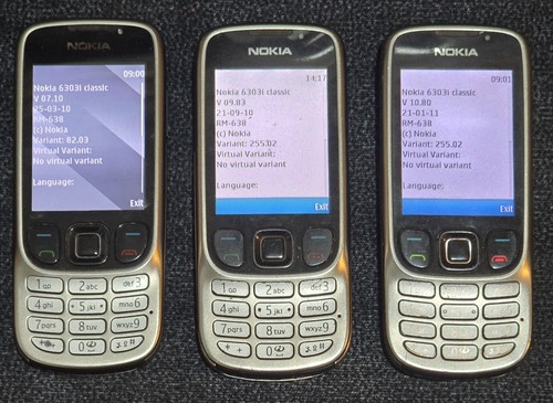Nokia 6303i classic - 3x,