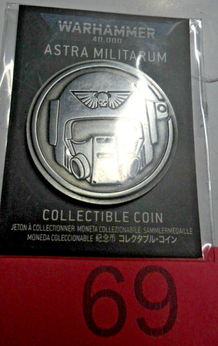 Warhammer 40k collectible coin - warhammer,