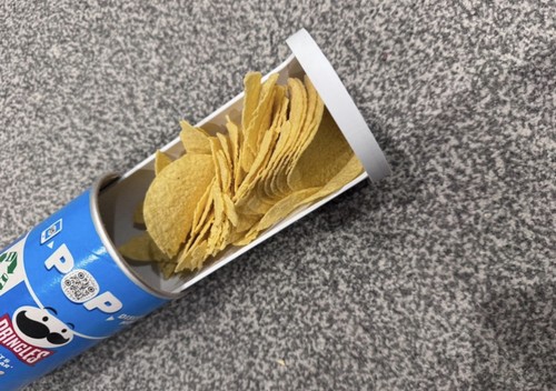Printed pringles potato - 3d,