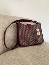 Goyard Musette PM Bag Burgundy