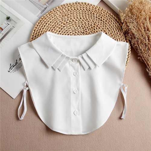 Fake half shirt blouse - blouse, ladies