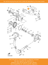 YAMAHA Pipe 3, 4XV-12483-00