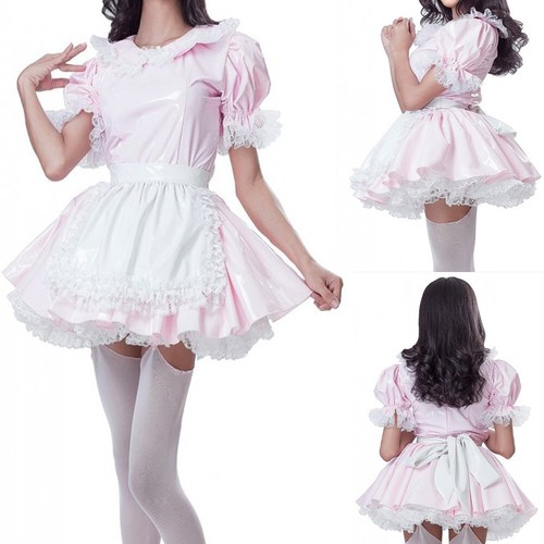 French maid sissy girl light - french,