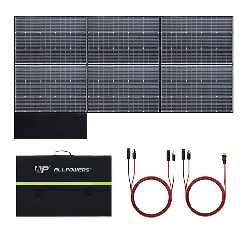 Allpowers 600w foldable solar - foldable,