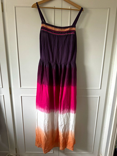 Mantaray purple ombre beaded - purple,