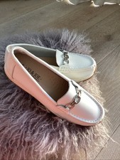 Jo Joe Women's Shoes Size 6 White Soft Leather Loafer