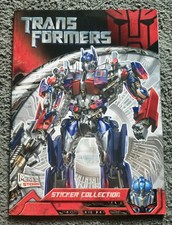 Merlin Transformers 100% Complete Sticker Album
