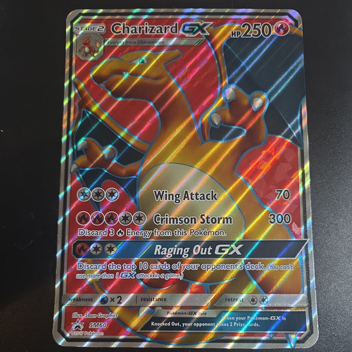 Jumbo charizard sm60 2017 - gx,