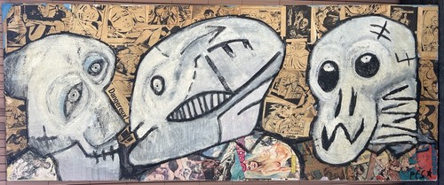 Large pop street - art, original