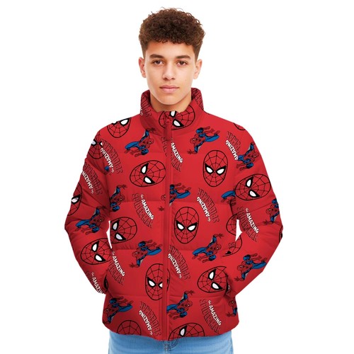 Spiderman boys puffer jacket - puffer,