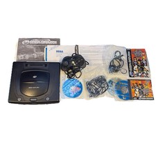 Sega Saturn Model  With Games
