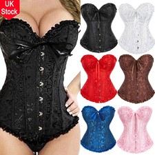 Women Lace Up Bustier Vintage